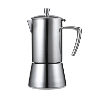 Stainless Steel Stove Mocha Coffee Maker Pot