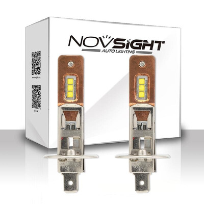 NOVSIGHT H3 60W 1800lm Car Led Headlights Fog Lights Copper Heat Conduction 6000K White Fog Lamps Bulbs
NOVSIGHT H3 60W 1800lm Car Led Headlights Fog Lights Copper Heat Conduction 6000K White Fog Lamps Bulbs