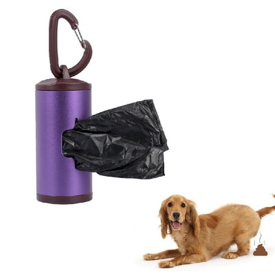 Colorful Pet Poop Holder Dog Waste Dispenser Aluminum Alloy Tube Includes 15pcs Waste Bags Refillable
Colorful Pet Poop Holder Dog Waste Dispenser Aluminum Alloy Tube Includes 15pcs Waste Bags Refillable