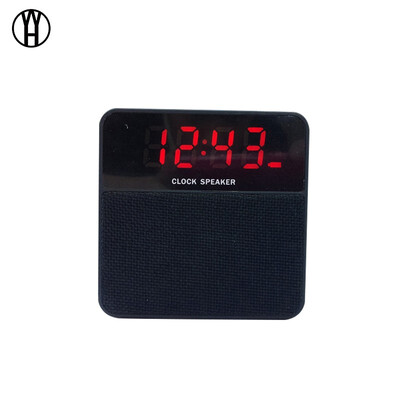 WH T1 Fabric Wireless portable Bluetooth Speaker Alarm clock radio MP3 player USB Speaker for phone computer Time monitor
WH T1 Fabric Wireless portable Bluetooth Speaker Alarm clock radio MP3 player USB Speaker for phone computer Time monitor