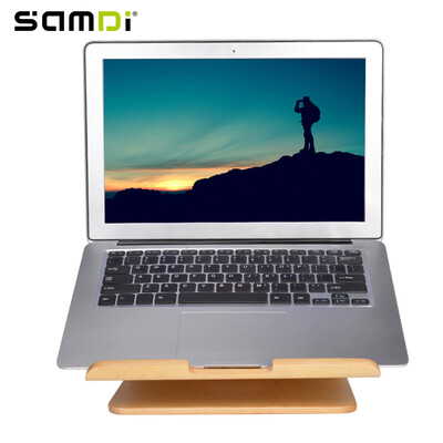 SAMDI Laptop Computer Notebook Wood Stand Holder Support Radiator for MacBook iPad
SAMDI Laptop Computer Notebook Wood Stand Holder Support Radiator for MacBook iPad