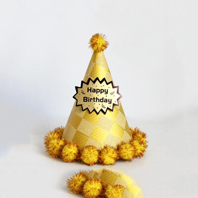 FUNNYBUNNY Childrens Adult Birthday Hat Laser Reflective Sharp Corner Ball Cap Party Spigot Cap Crown Cap Fur Ball Cap
FUNNYBUNNY Childrens Adult Birthday Hat Laser Reflective Sharp Corner Ball Cap Party Spigot Cap Crown Cap Fur Ball Cap