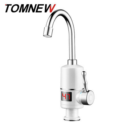TOMNEW Instant Water Heater LCD Temperature Display Tankless Electric Water Heater Tap Instant Hot Water Faucet in Kitchen 3000W
TOMNEW Instant Water Heater LCD Temperature Display Tankless Electric Water Heater Tap Instant Hot Water Faucet in Kitchen 3000W