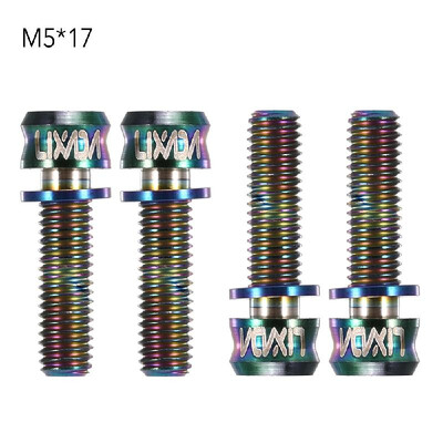 4PCS Bicycle Bike Stem Screws Hex Bolts Ultralight Cycling Titanium Alloy Fixing Screws Accessories
4PCS Bicycle Bike Stem Screws Hex Bolts Ultralight Cycling Titanium Alloy Fixing Screws Accessories