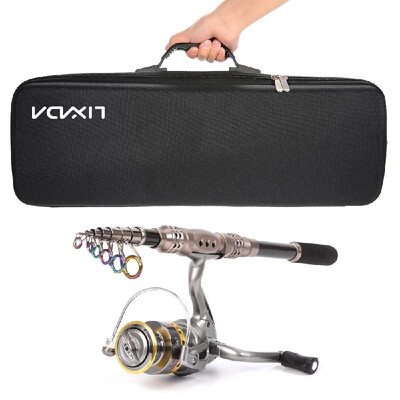 Lixada Telescopic Fishing Rod&Reel Combo Full Kit Spinning Fishing Reel Fishing Bag Fishing Gear Kit
Lixada Telescopic Fishing Rod&Reel Combo Full Kit Spinning Fishing Reel Fishing Bag Fishing Gear Kit