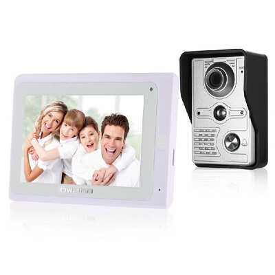 OWSOO 7 inch Wired Video Doorbell Wifi Indoor Monitor with IR-CUT Rainproof Outdoor Camera Visual Intercom Two-way Audio with Snap
OWSOO 7 inch Wired Video Doorbell Wifi Indoor Monitor with IR-CUT Rainproof Outdoor Camera Visual Intercom Two-way Audio with Snap