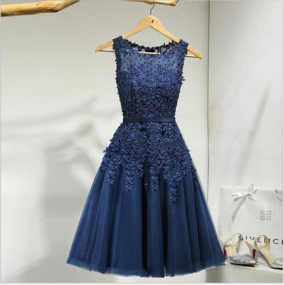 Short Evening Dresses 2018 The Banquet Elegant O-neck Luxury Lace Embroidery Classic A-line Party Prom Formal Gowns
Short Evening Dresses 2018 The Banquet Elegant O-neck Luxury Lace Embroidery Classic A-line Party Prom Formal Gowns
