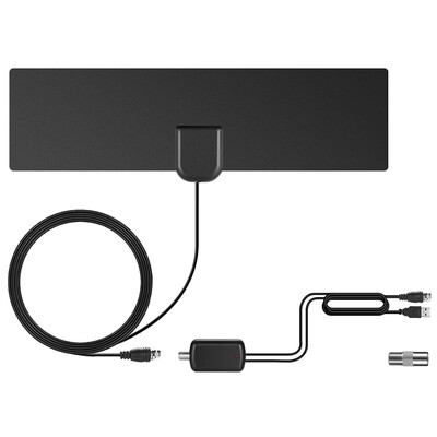 TY25 Flat High Gain HDTV High-definition Digital TV Antenna DVB-T2 with Signal Amplifier
TY25 Flat High Gain HDTV High-definition Digital TV Antenna DVB-T2 with Signal Amplifier