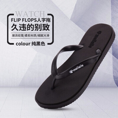 Summer new Korean fashion student flip-flops mens non-slip rubber outdoor leisure beach slippers
Summer new Korean fashion student flip-flops mens non-slip rubber outdoor leisure beach slippers