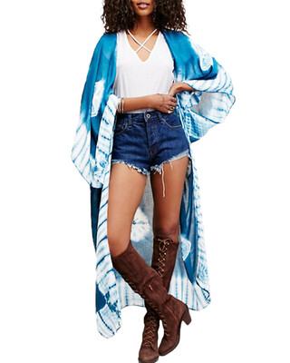 New Women Chiffon Kimono Cardigan Beach Cover Up Contrast Print Long Loose Casual Blouse Top WhiteBlueYellow
New Women Chiffon Kimono Cardigan Beach Cover Up Contrast Print Long Loose Casual Blouse Top WhiteBlueYellow