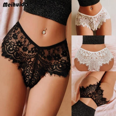 Women Lady Sexy Lace Briefs Floral Shorts Panties Underwear Knickers Underpants
Women Lady Sexy Lace Briefs Floral Shorts Panties Underwear Knickers Underpants