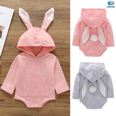 Newborn Infant Baby Boy Girl Solid Long Sleeve Hooded Romper Sweatshirts Pockets Jumpsuit Tops Pink Grey
Newborn Infant Baby Boy Girl Solid Long Sleeve Hooded Romper Sweatshirts Pockets Jumpsuit Tops Pink Grey