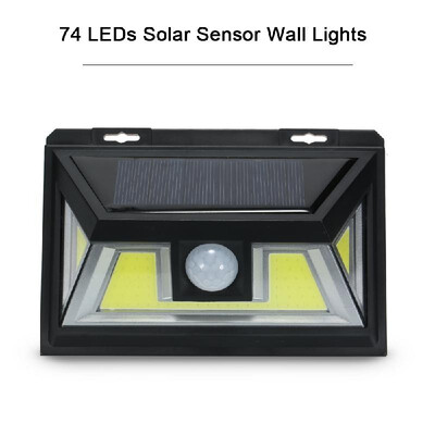 Solar Sensor Wall Lights Super Split 74LED Waterproof Solar Powered PIR Motion Sensor Energy Saving Night Lights for Garden Fenc
Solar Sensor Wall Lights Super Split 74LED Waterproof Solar Powered PIR Motion Sensor Energy Saving Night Lights for Garden Fenc