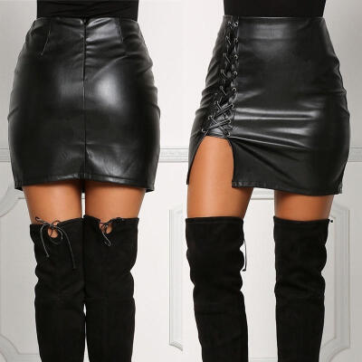 Fashion Ladies Women Black Leather Skirt High Waist Slim Party Pencil Mini Skirt
Fashion Ladies Women Black Leather Skirt High Waist Slim Party Pencil Mini Skirt