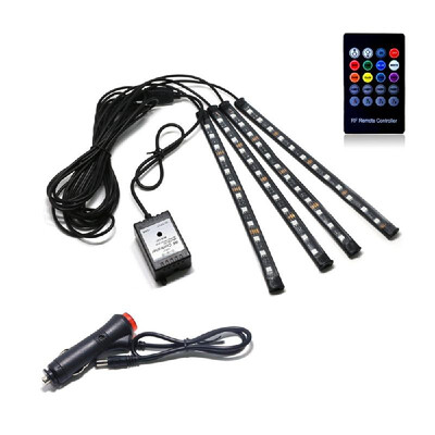 4pcs Car Styling Decoration Light Wireless RemoteAPP Control Interior Floor Foot Cigarette LED Atmosphere RGB Neon Strip Waterp
4pcs Car Styling Decoration Light Wireless RemoteAPP Control Interior Floor Foot Cigarette LED Atmosphere RGB Neon Strip Waterp