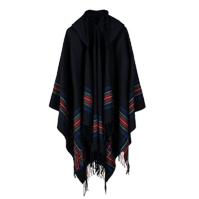 New Women Knitted Poncho Cape Hooded Stripe Oversized Cardigan Sweater Long Shawl Scarf Cashmere Pashmina
New Women Knitted Poncho Cape Hooded Stripe Oversized Cardigan Sweater Long Shawl Scarf Cashmere Pashmina