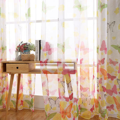 Butterfly Printed Gauze Curtain Durable And Washable Curtain For Home Window Decoration 1m2m
Butterfly Printed Gauze Curtain Durable And Washable Curtain For Home Window Decoration 1m2m