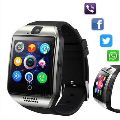 Q18 Bluetooth Touch Screen Smart Watch Multifunctional Sports Wristband Support SIM Card For IOS Android
Q18 Bluetooth Touch Screen Smart Watch Multifunctional Sports Wristband Support SIM Card For IOS Android