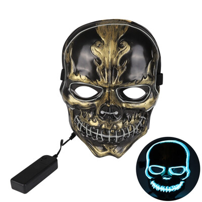 New Hot Halloween Mask LED Mask Light Up Party Masks Neon Maska Cosplay Mascara Horror Mascarillas Glow In Dark Masque
New Hot Halloween Mask LED Mask Light Up Party Masks Neon Maska Cosplay Mascara Horror Mascarillas Glow In Dark Masque