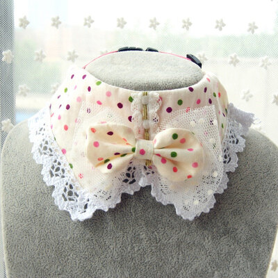 Pet Dogs lovely handmade lace bowknot Collars Harnesses Leads necklace fashion pearl neckties supplies cats accessories jewelry
Pet Dogs lovely handmade lace bowknot Collars Harnesses Leads necklace fashion pearl neckties supplies cats accessories jewelry