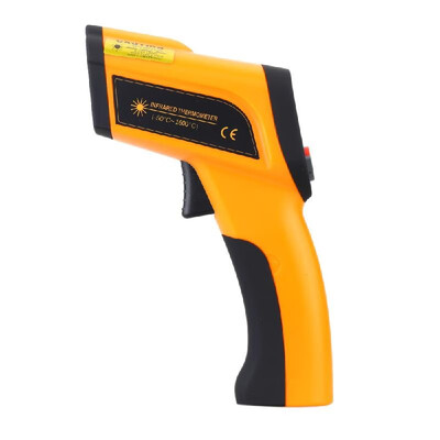 Handheld Non-Contact Digital LCD IR Infrared Thermometer Laser Point High Temperature Tester Pyrometer Range -50°C1600°C
Handheld Non-Contact Digital LCD IR Infrared Thermometer Laser Point High Temperature Tester Pyrometer Range -50°C1600°C