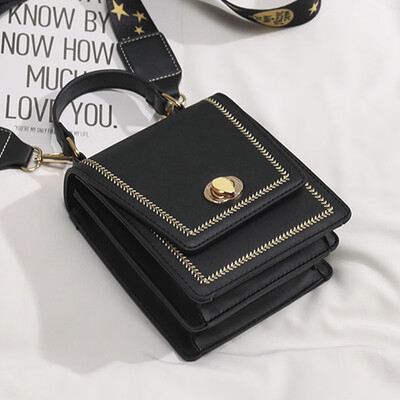 French small bag new female bag fashion single shoulder bag lock buckle embroidered thread chain slanted handheld small square bag
French small bag new female bag fashion single shoulder bag lock buckle embroidered thread chain slanted handheld small square bag