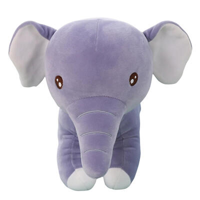 Cute Elephant Stuffed Doll Plush Toy Kids Child Cartoon Animal Cushion Gift