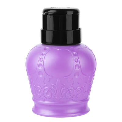 250ml Nail Polish Remover Liquid Press Cleaner Empty Pump Dispenser Bottle