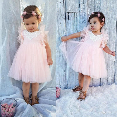 Fashion Baby Girls Lovely Lace Tutu Tulle Floral Dress Sleeveless Backless Pageant Set
Fashion Baby Girls Lovely Lace Tutu Tulle Floral Dress Sleeveless Backless Pageant Set