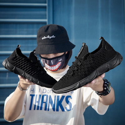 Flying woven mens shoes breathable fish scales mesh surface tide shoes knife edge sports shoes running shoes men
Flying woven mens shoes breathable fish scales mesh surface tide shoes knife edge sports shoes running shoes men