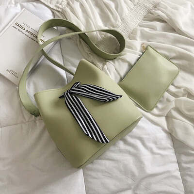 2019 new chic simple wild scarf bow single shoulder Messenger bag female casual fashion child bucket bag
2019 new chic simple wild scarf bow single shoulder Messenger bag female casual fashion child bucket bag
