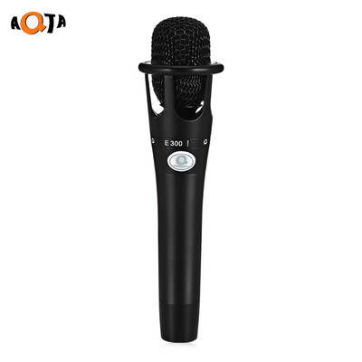 AQTA e - 300 Professional Condenser Microphone Recording Desktop Mic with Shock Mount for PC Laptop
AQTA e - 300 Professional Condenser Microphone Recording Desktop Mic with Shock Mount for PC Laptop