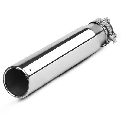 25 Inch Inlet Chrome Exhaust Tip25" x 3" x 12" Clamp On Design Universal Stainless Steel Diesel Exhaust Tailpipe Tip
25 Inch Inlet Chrome Exhaust Tip25" x 3" x 12" Clamp On Design Universal Stainless Steel Diesel Exhaust Tailpipe Tip