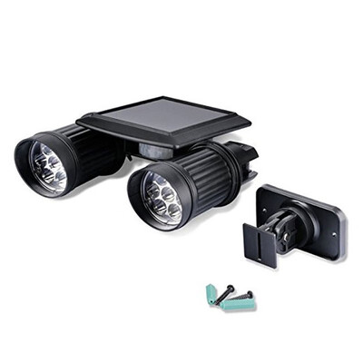 14 LED Solar Powered Lights PIR Motion Sensor Dual Head Spotlight Adjustable Waterproof 14 LED Wall Light
14 LED Solar Powered Lights PIR Motion Sensor Dual Head Spotlight Adjustable Waterproof 14 LED Wall Light