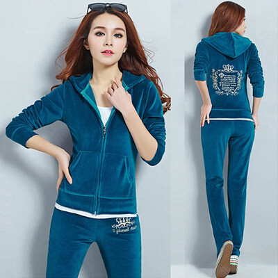 2018 spring&autumn new winter gold silk velvet show thin fashionable leisure running sport two-piece suit female
2018 spring&autumn new winter gold silk velvet show thin fashionable leisure running sport two-piece suit female