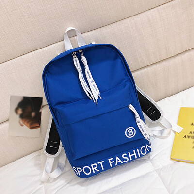 Female Backpack College Wind Color Alphabet Creative Grid Student Bag Travel Bag
Female Backpack College Wind Color Alphabet Creative Grid Student Bag Travel Bag