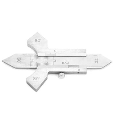 Greensen Stainless Steel Welding Measure Tool Weld Seam Bead 0-20 Seam Inspection Ruler
Greensen Stainless Steel Welding Measure Tool Weld Seam Bead 0-20 Seam Inspection Ruler