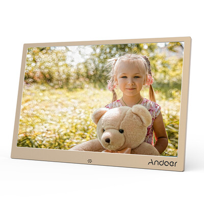 Andoer 13inch LED Digital Photo Frame 1280 800 Resolution Support 1080P Video Random Play Aluminum Alloy with Remote Control Chr
Andoer 13inch LED Digital Photo Frame 1280 800 Resolution Support 1080P Video Random Play Aluminum Alloy with Remote Control Chr