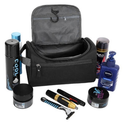 Travel Wash Bag Men Womens Toiletry Organizer Shaving Cosmetic Case Waterproof New
Travel Wash Bag Men Womens Toiletry Organizer Shaving Cosmetic Case Waterproof New