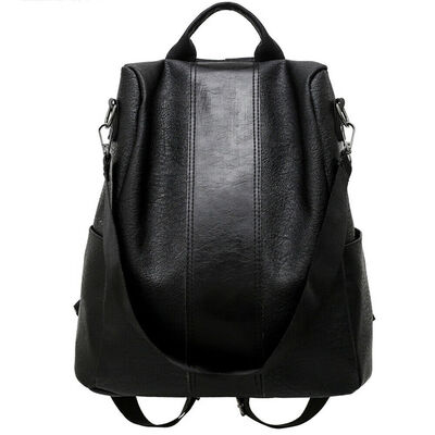 2019 New Style Solid Backpacks Womens Leather Backpack Anti-Theft Rucksack School Shoulder Bag Black Brown
2019 New Style Solid Backpacks Womens Leather Backpack Anti-Theft Rucksack School Shoulder Bag Black Brown