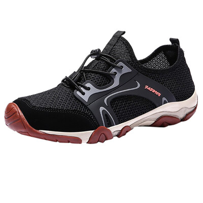 New Men Shoes Lac-up Men Lightweight Comfortable Outdoor Mesh Casual Sport Hollow Shoes Breathable Mountaineering Sneakers 
New Men Shoes Lac-up Men Lightweight Comfortable Outdoor Mesh Casual Sport Hollow Shoes Breathable Mountaineering Sneakers
