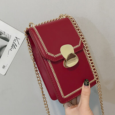 Texture small bag girl 2019 new fashion girl chain bag simple fashion single shoulder mobile phone bag
Texture small bag girl 2019 new fashion girl chain bag simple fashion single shoulder mobile phone bag