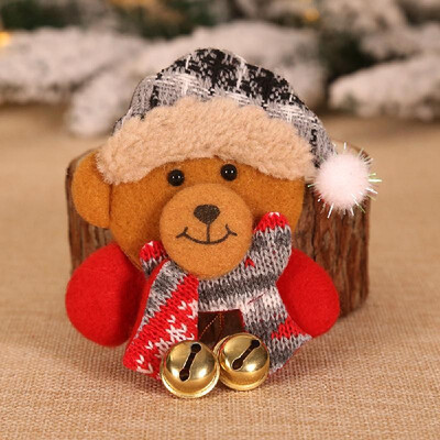 Christmas Gift LED Glowing Teddy Bear Brooch
