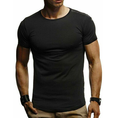 Mens Short Sleeve Gym T-Shirt Bodybuilding Slim Fit Stringer Shirts Top Blouse
Mens Short Sleeve Gym T-Shirt Bodybuilding Slim Fit Stringer Shirts Top Blouse