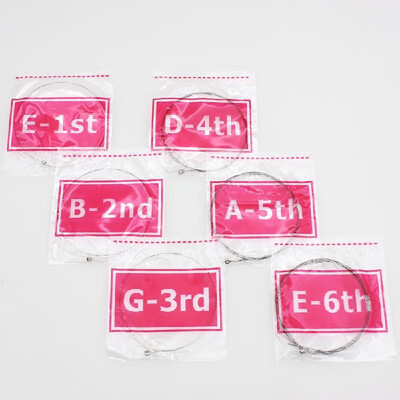 6pcs Electric Guitar Strings Nickel Set Exquisite for Fender Stringed Musical Instrument Accessories
6pcs Electric Guitar Strings Nickel Set Exquisite for Fender Stringed Musical Instrument Accessories
