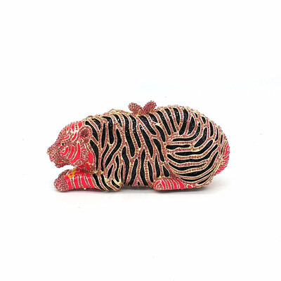 Fashion design clutch women evening party bag crystal tiger shape crystal purses bridal wedding party diamonds clutches
Fashion design clutch women evening party bag crystal tiger shape crystal purses bridal wedding party diamonds clutches