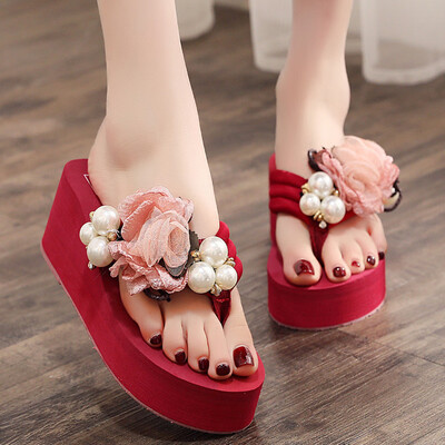 Rose Women Girls Floral Wedges Bohemian Style Flip Flops Sandals Slippers Beach Shoes
Rose Women Girls Floral Wedges Bohemian Style Flip Flops Sandals Slippers Beach Shoes