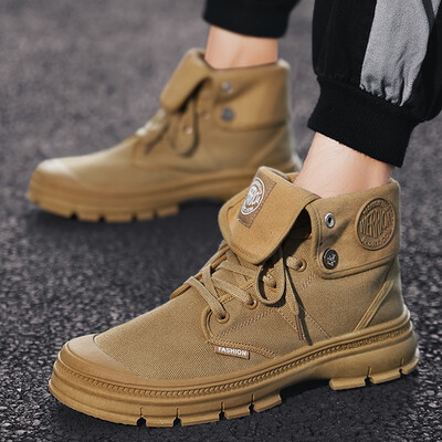 Mens shoes autumn high-top shoes Korean version of the trend of mens casual wild Gaobang network red Martin tide shoes
Mens shoes autumn high-top shoes Korean version of the trend of mens casual wild Gaobang network red Martin tide shoes