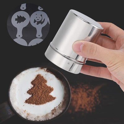 Stainless Steel Chocolate Shaker Cocoa Flour Coffee Sifter Art Stencil Molds Cocoa Flour SifterChocolate Shaker
Stainless Steel Chocolate Shaker Cocoa Flour Coffee Sifter Art Stencil Molds Cocoa Flour SifterChocolate Shaker