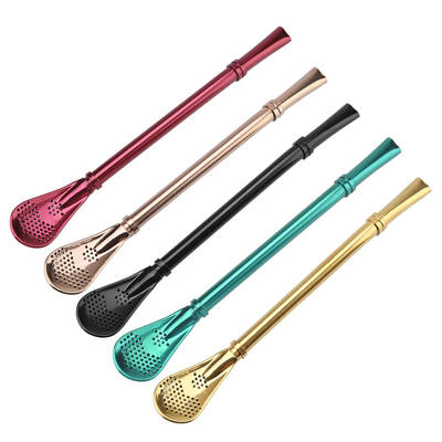 Stainless Steel Metal Drinking Straw Spoon Resuabl Washable Stirring Scoop Metal Stainless Straws Metal Drinking Straws
Stainless Steel Metal Drinking Straw Spoon Resuabl Washable Stirring Scoop Metal Stainless Straws Metal Drinking Straws